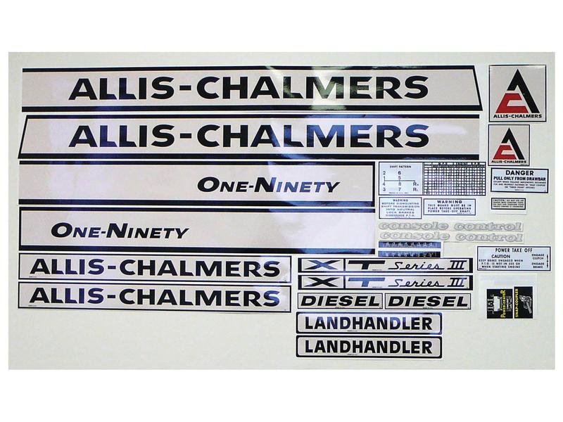 Decal Set - Allis Chalmers 190