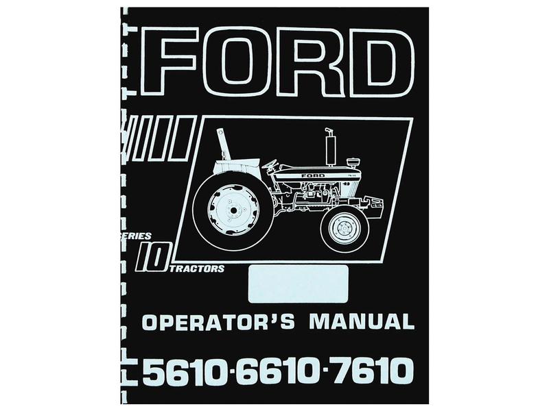 MANUAL, SERVICE, FORD 5610-7610