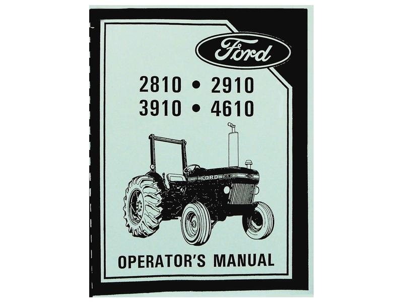 MANUAL, SERVICE, FORD 2810-4610