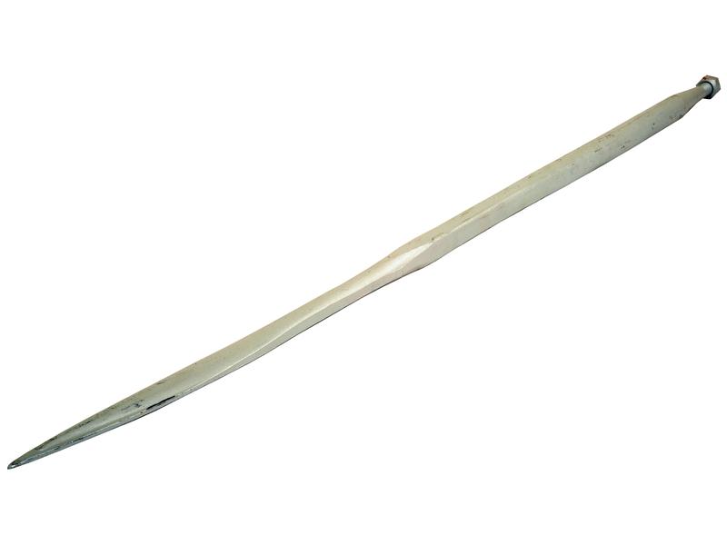 Loader Tine - Straight - Spoon End 1100mm, Thread size: M20 x 1.50 (Square)