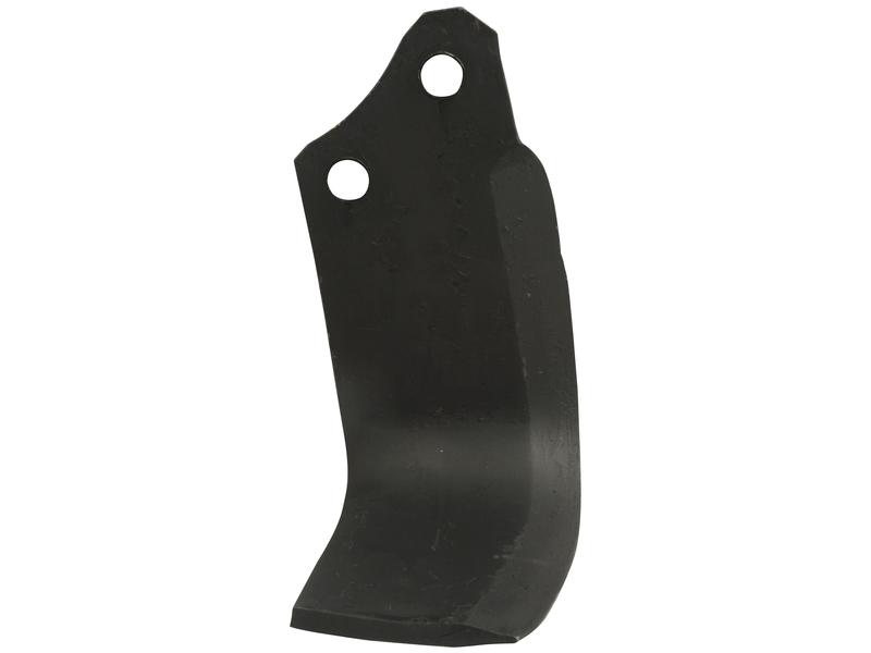 Rotavator Blade Square Type Blades LH 60x7mm Height: 175mm. Hole centres: 40mm. Hole Ø: 14.5mm. Replacement for Kverneland