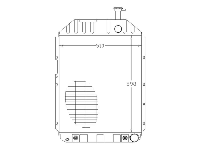 73426 Radiator Radiator