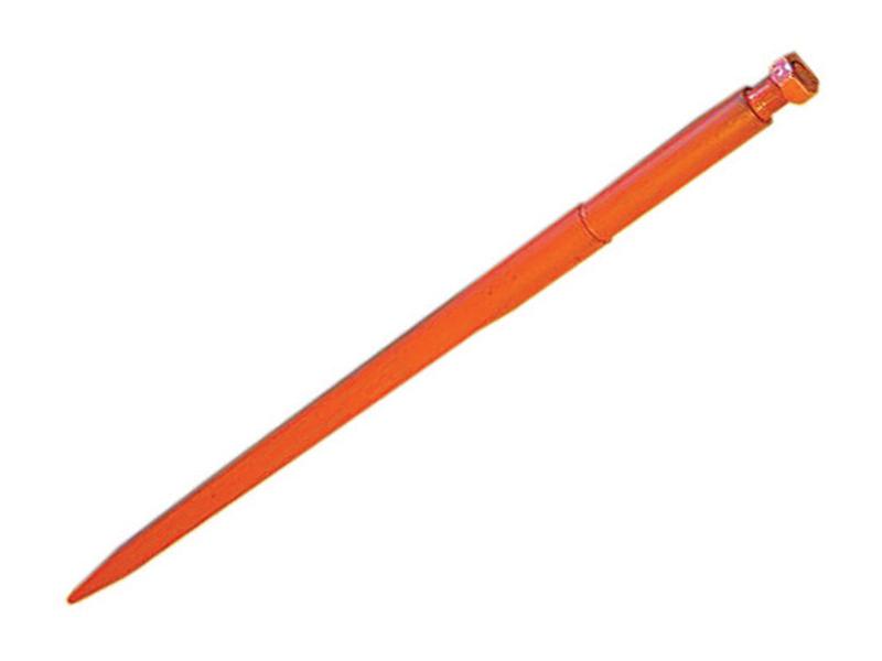 Bale Spear - Straight. Fitting: Stop Nut (Included), Length 33 1/2\'\', Thread size: M22 x 1.50 (Tapered Square)