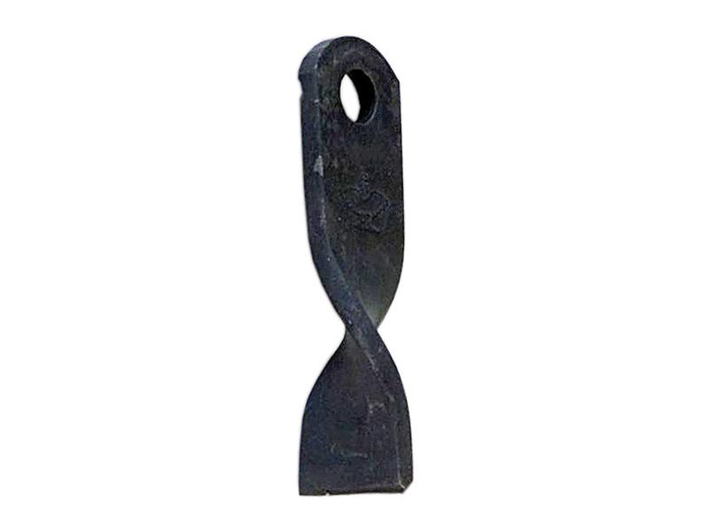 Twisted Flail, Length: 140mm, Width: 40mm, Hole Ø: 16.5mm, Thickness: 8mm. Replacement for Kuhn, Nobili