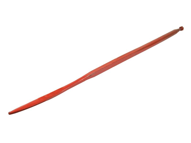Kuormauskoneen piikki - Suora - lusikkapää 1400mm, Kierrekoko: M20 x 1.50 (Neliö)