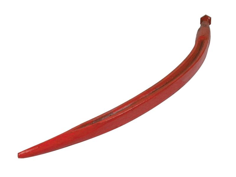 Dent de fourche  - Courbe 760mm, Filetage: M22 x 1.50 (Carré)