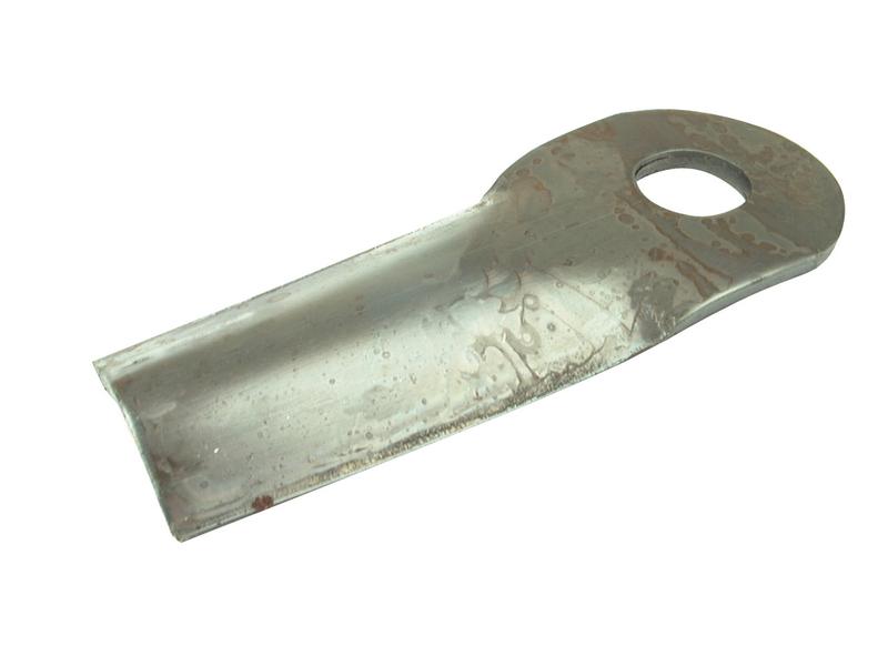Mower Blade - Tapered Blade -  129 x 50x4mm - Hole &Oslash;18.5 x 20.5mm  - RH & LH -  Replacement for Kuhn, John Deere - S.77058
