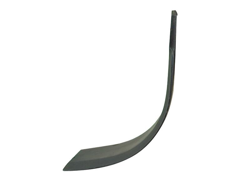Rotavator Blade Curved LH 80x8mm Height: 225mm. Hole centres: 56mm. Hole Ø: 14.5mm. Replacement for Maschio