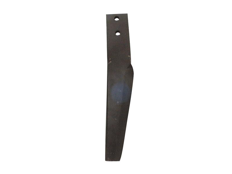 Power Harrow Blade 60x12x335mm RH. Hole centres: 44mm. Hole Ø 12.5mm. Replacement for Maschio.