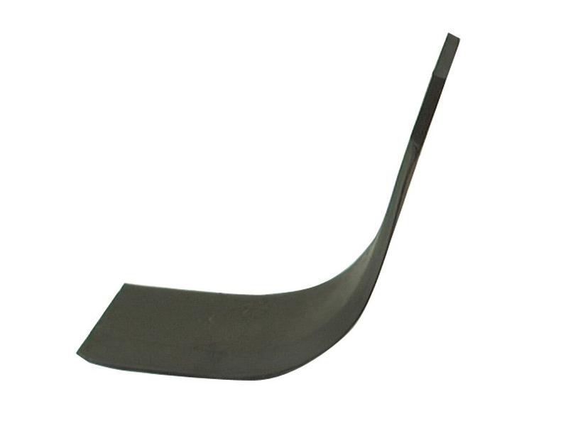 Rotavator Blade Curved LH 60x6mm Height: 170mm. Hole centres: 44mm. Hole Ø: 12.5mm. Replacement for Celli