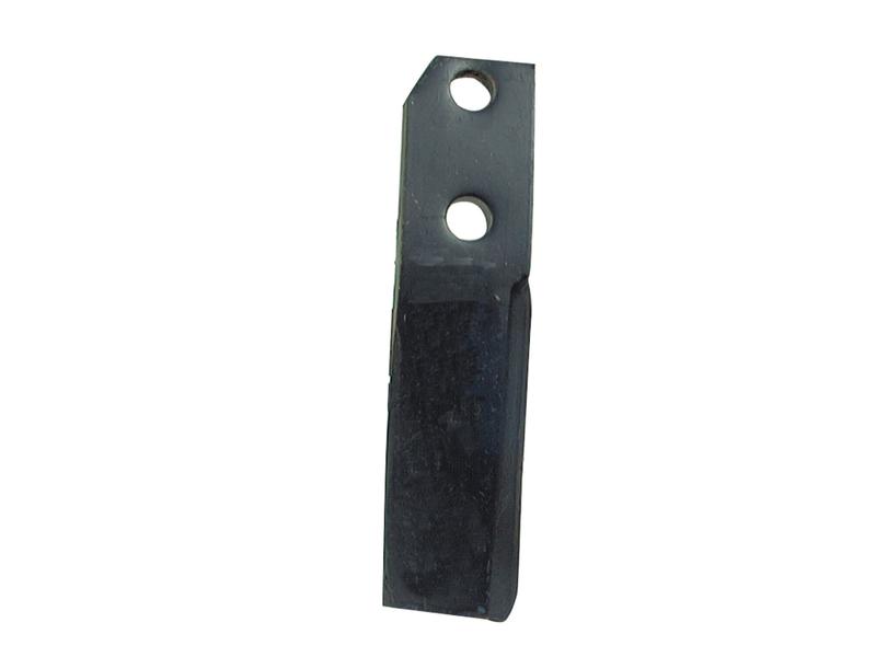 Rotavator Blade  RH 50x12mm Height:  Hole centres: 50mm. Hole Ø: 16.5mm. Replacement for Kuhn