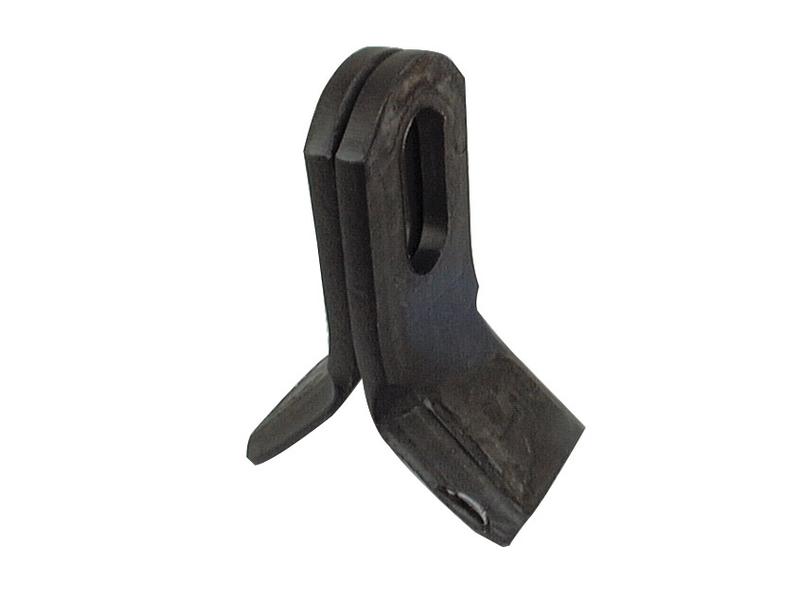 Y type flail, Length: 85mm, Width: 40mm, Hole Ø: 32x16mm, Thickness: 6mm. Replacement for Bomford