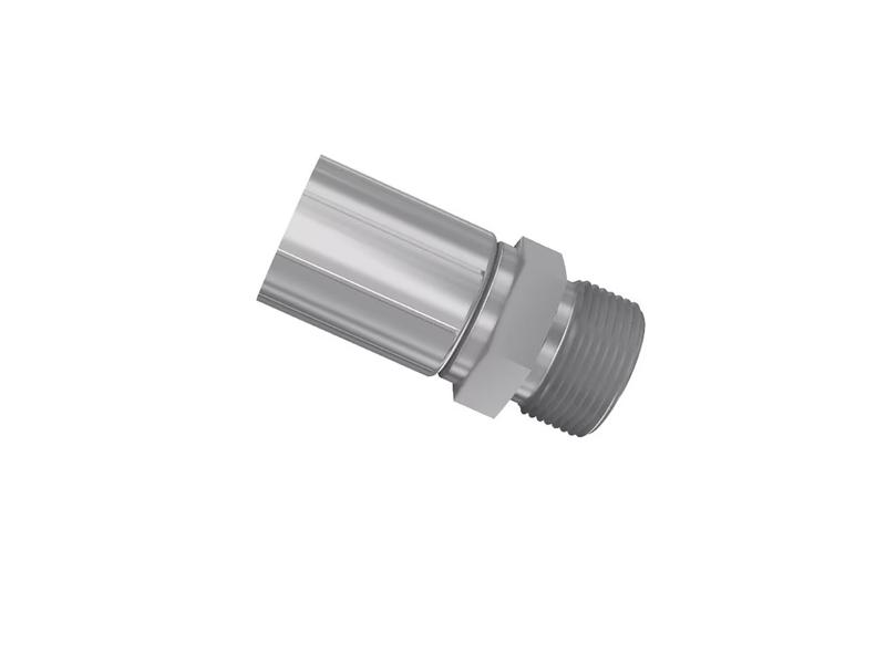 Parker ORFS Perskoppeling 1/2\'\' x 13/16\'\' - 16TPI Man Recht Afbeelding 1