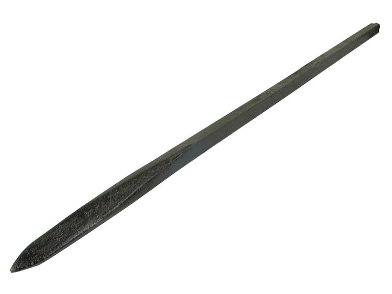 Kuormauskoneen piikki - Suora - lusikkapää 1400mm, Kierrekoko: M16 x 2.00 (Neliö)