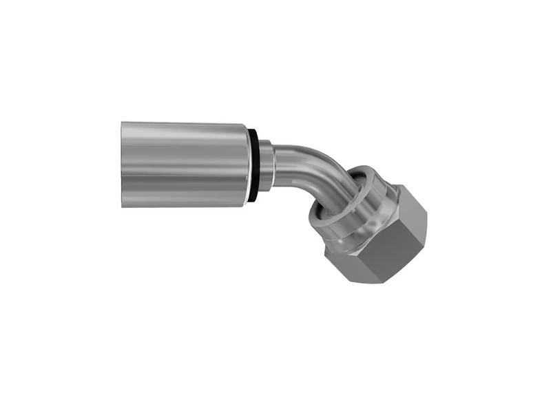 Parker ORFS Perskoppeling 1/2\'\' x 13/16\'\' - 16TPI Vrouw Wartel 45° Afbeelding 1