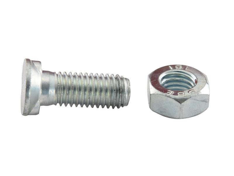 Countersunk Head Bolt 1 Nib With Nut (TF1E) M10 x 45mm, Tensile