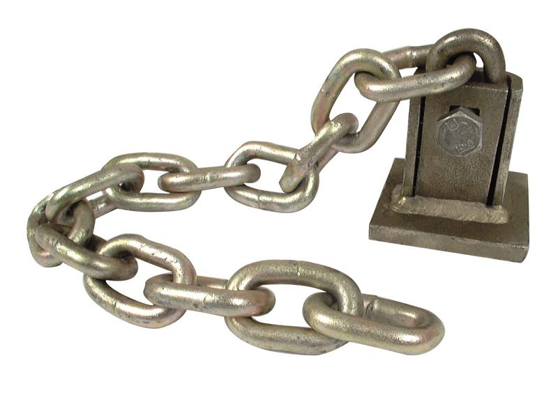 Flail Chain Assembly 3/8\'\' x 14 Link Replacement for Kidd