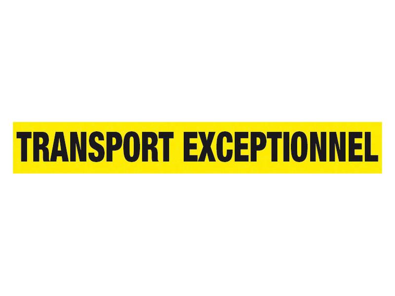 TRANSPORT EXCEPTIONEL 1250x250 ALU Image 1