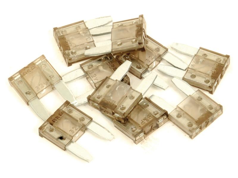 Mini fusibles enfichables 2.0 Ampères 10 pièces Agripak