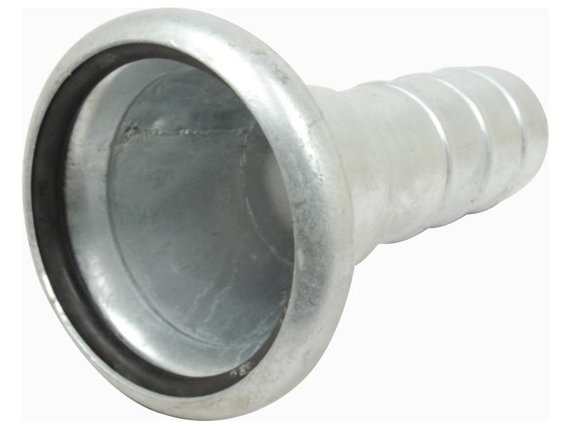 Coupling with hose end - Female 6\'\' (159mm) x4\'\' (102mm) (Galvanised)