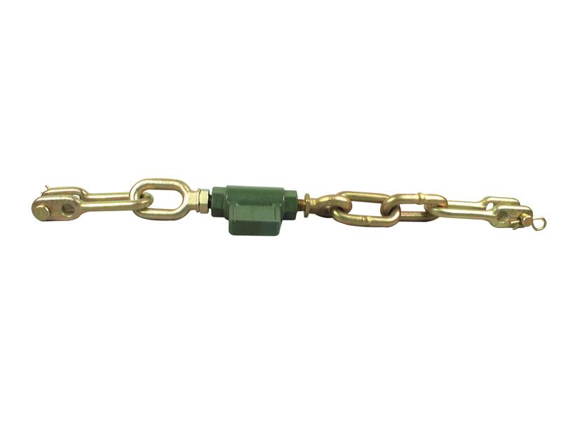 Stabiliser Chain - D-Shackle Ø13mm - D-Shackle Ø13mm - Min. Length:545mm -  3/4 UNC