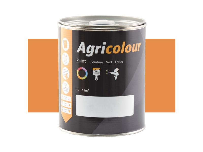 Paint - Agricolour - Dark Yellow, Gloss 1 ltr(s) Tin