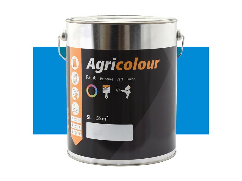 Paint - Agricolour - Blue, Gloss 5 ltr(s) Tin