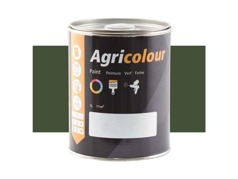 Paint - Agricolour - Dark Green, Gloss 1 ltr(s) Tin