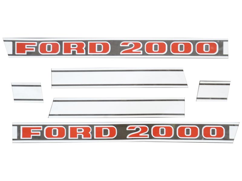 Sett av dekaler - Ford / New Holland 2000