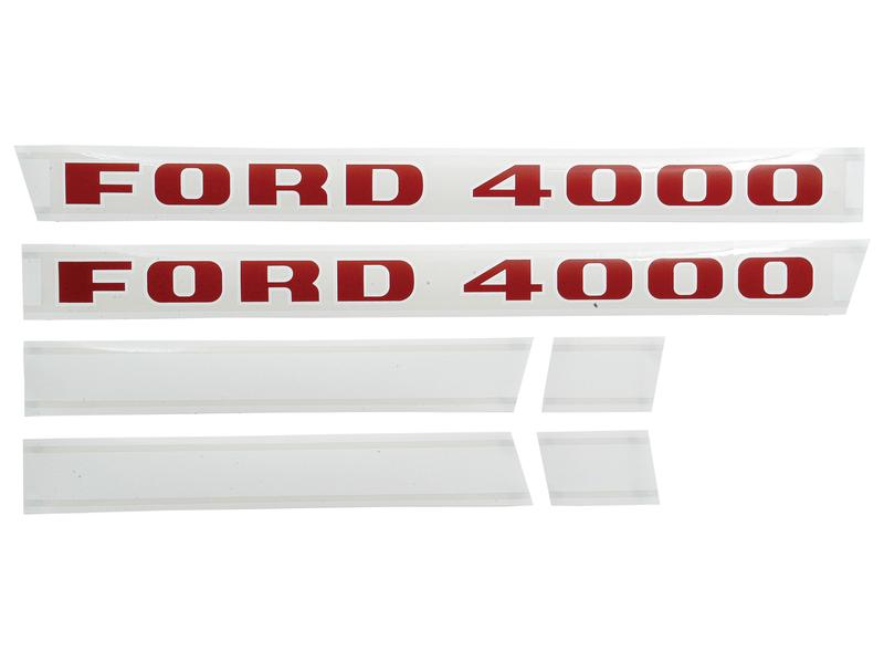 Emblemsæt - Ford / New Holland 4000