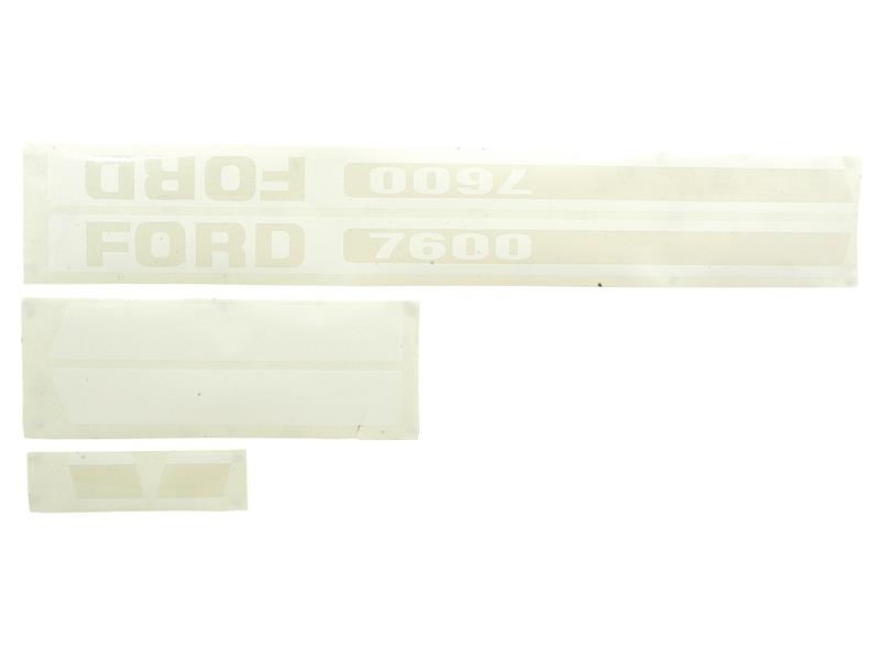 Typenschild - Ford / New Holland 7600
