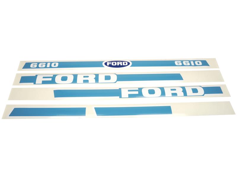 Kit d\'autocollants - Ford / New Holland 6610