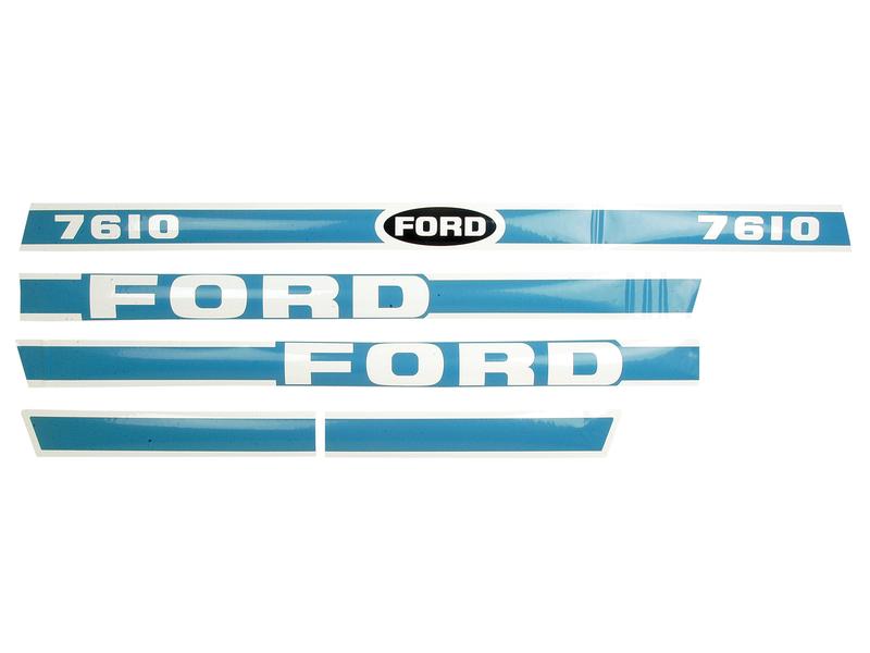 Kit d\'autocollants - Ford / New Holland 7610