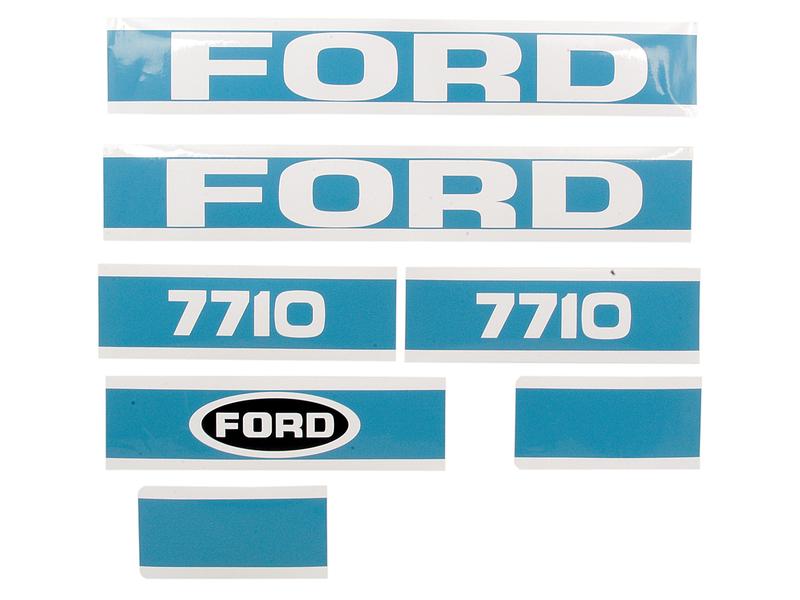 Sett av dekaler - Ford / New Holland 7710