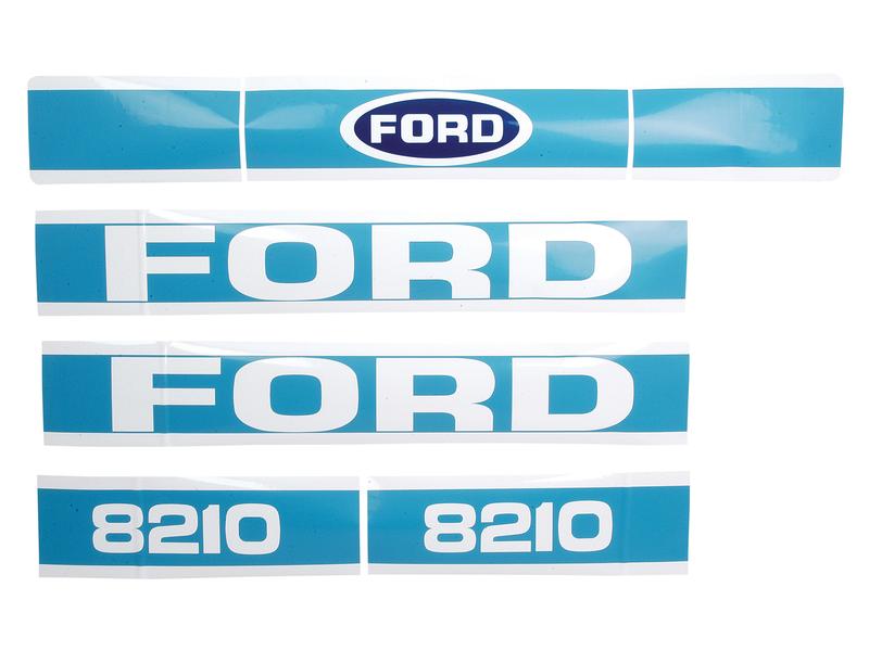 Sett av dekaler - Ford / New Holland 8210