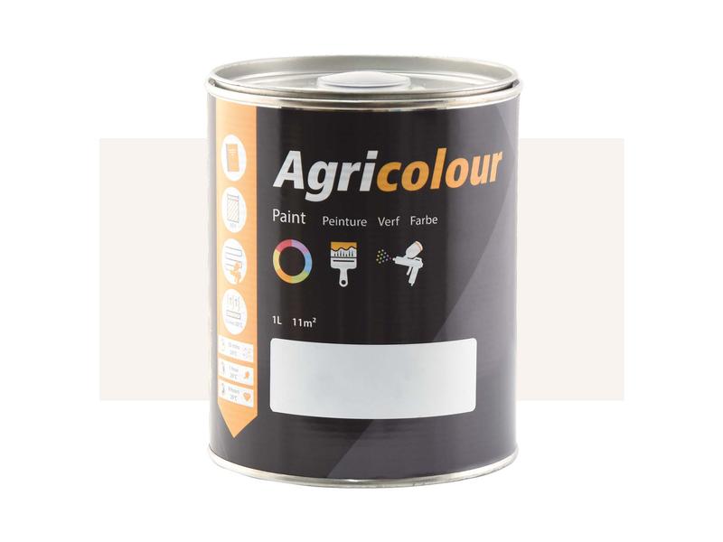 Paint - Agricolour - White, Gloss 1 ltr(s) Tin