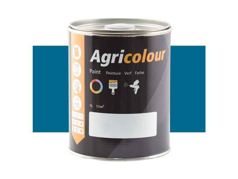 Paint - Agricolour - Capri Blue, Gloss 1 ltr(s) Tin