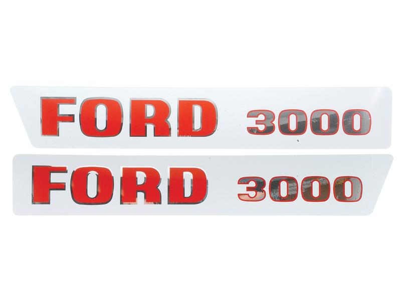 Sett av dekaler - Ford / New Holland 3000