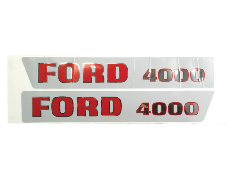 Sett av dekaler - Ford / New Holland 4000