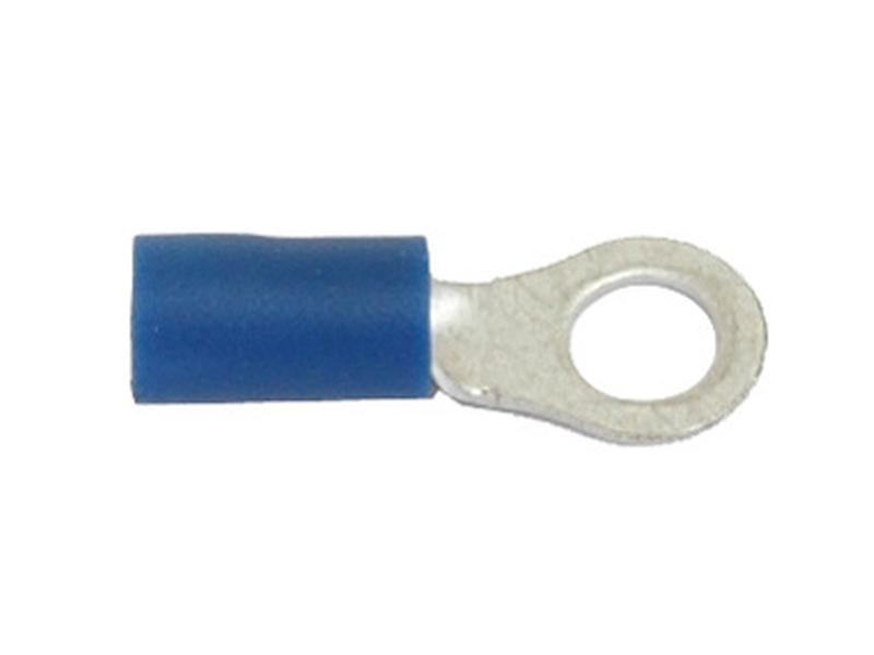 Pre Insulated Ring Terminal, Standard Grip, 5.3mm, Blue (1.5 - 2.5mm)