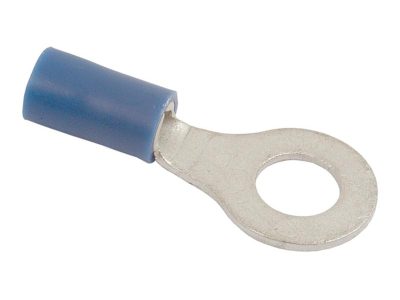 Pre Insulated Ring Terminal, Standard Grip, 6.2mm, Blue (1.5 - 2.5mm)