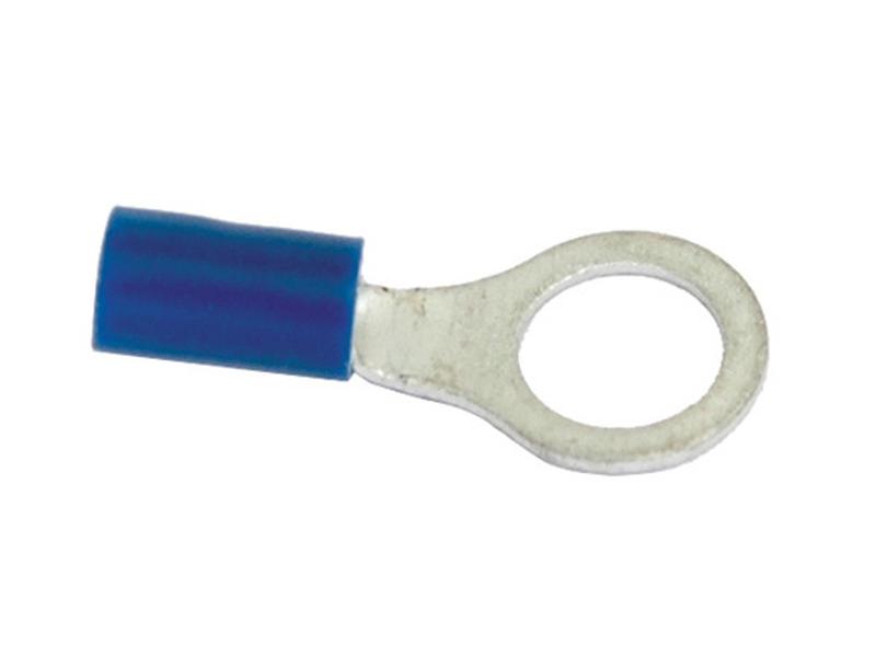 Pre Insulated Ring Terminal, Standard Grip, 8.4mm, Blue (1.5 - 2.5mm)