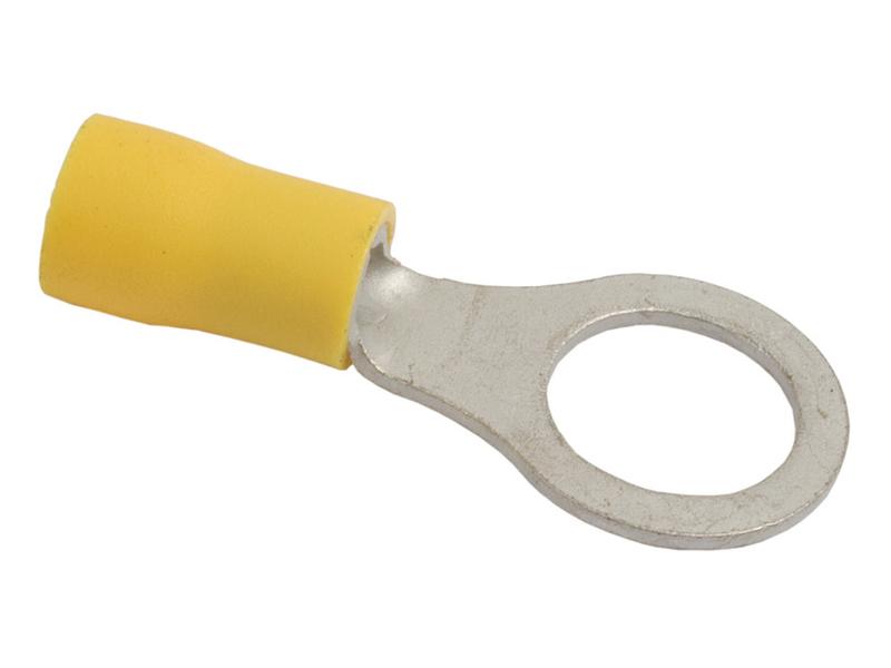 Pre Insulated Ring Terminal, Standard Grip, 10.5mm, Yellow (4.0 - 6.0mm)