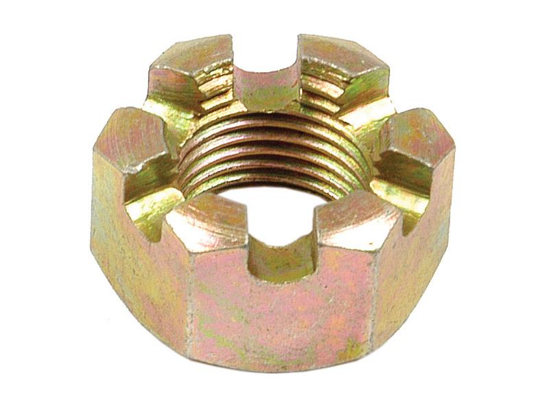 Castle Nut, Size: 5/8\'\' UNF (DIN or Standard No. DIN 935) Tensile strength: 8.8