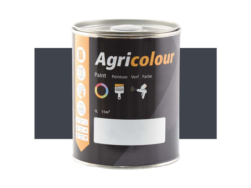 Paint - Agricolour - Millenium Grey, Gloss 1 ltr(s) Tin