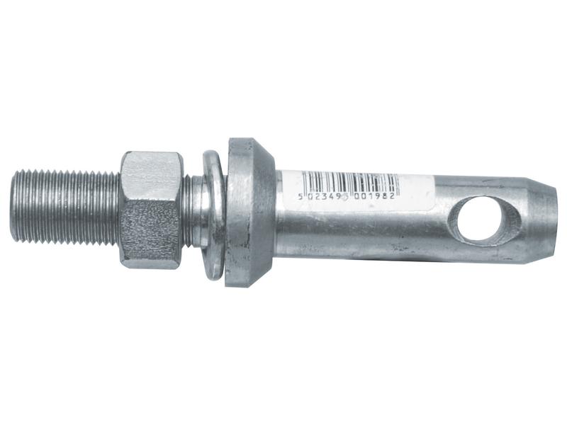 Lower link implement pin 22x140mm, Thread size 3/4x48mm Cat. 1