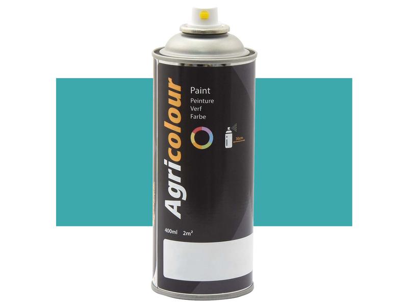 Färg - Glans, Turkos 400ml Aerosol Bild 1