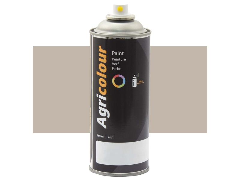 Lakk - Glans, Kiselgrå 400ml Aerosol Bilde 1