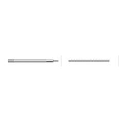 Engine Stop Cable - Length: 1546mm, Outer cable length: 1379mm. 2