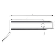 Swinging Drawbar Retaining Pin 2